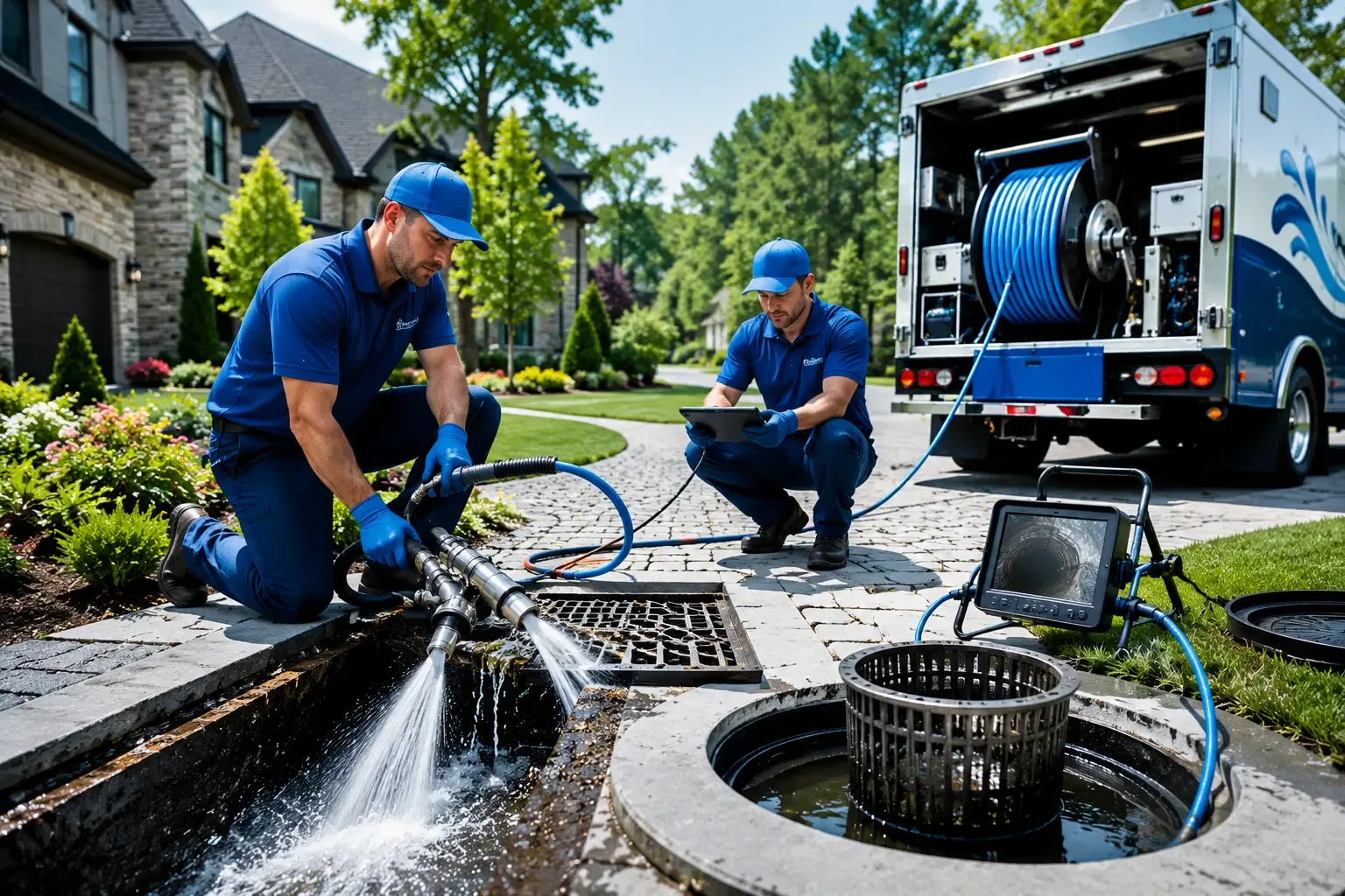 Local outdoor drain cleaning professionals in Olton, TX
